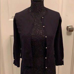 Black Zara cardigan sweater